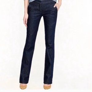 J. Crew City Fit Dark Wash Flare Leg Jeans